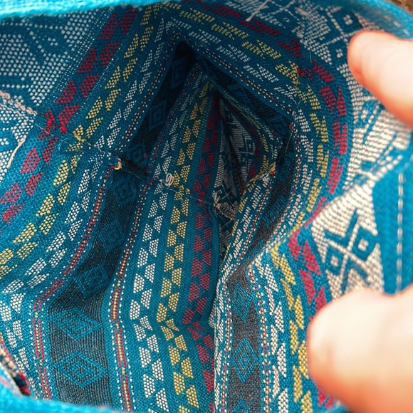 New! Boho Embroidered/ woven shoulder bag - Picture 3 of 3